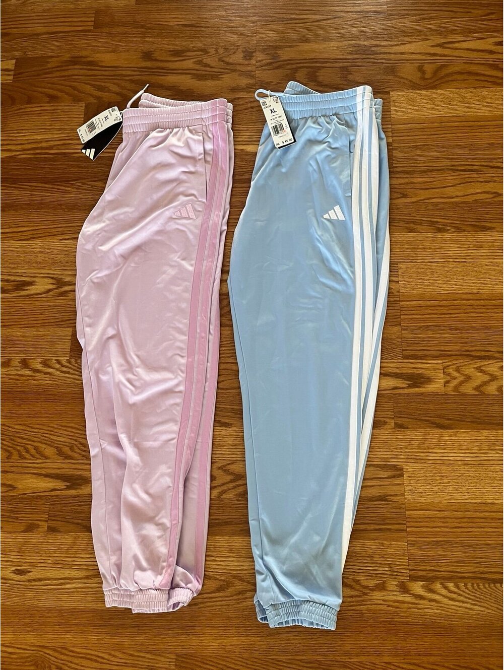 Adidas track pants NWT set of 2. Size XL